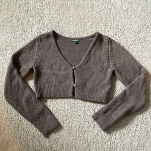 Wild Fable Brown Soft Cardigan